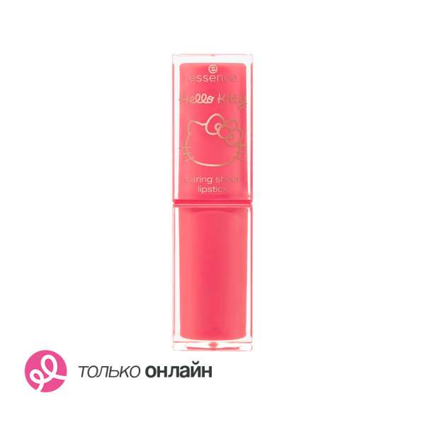 Помада для губ `ESSENCE` HELLO KITTY sheer lipstick тон 01